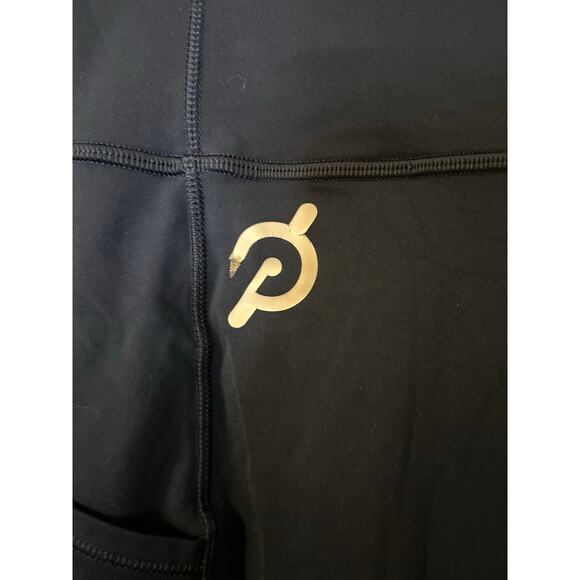 Lululemon Peloton Navy Blue Leggings Together We Go Far, 8 - Picture 3 of 4